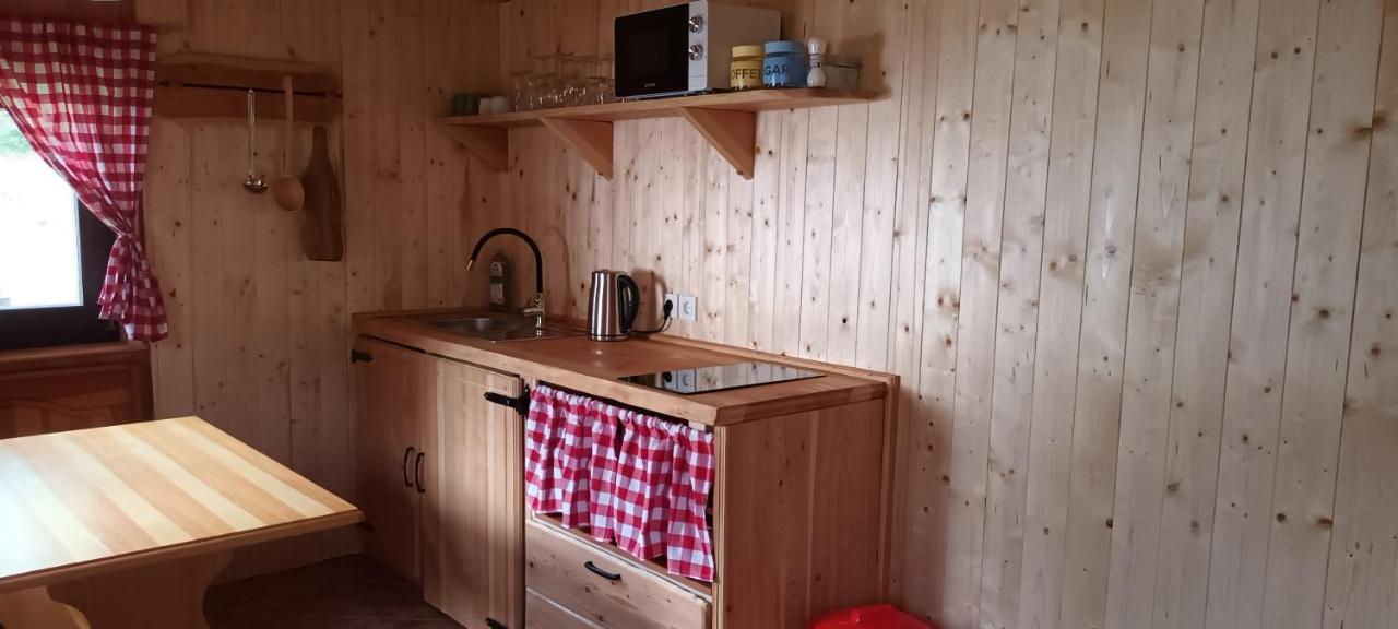 Planinska Hisica Pod Macesni - Bohinj Villa Srednja Vas v Bohinju Exteriör bild